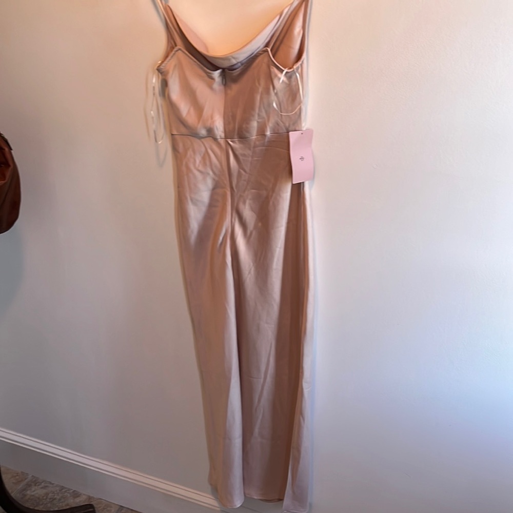 NWT BHLDN Cali Satin Charmeuse Midi Dress Size 2 & 4 - Picture 13 of 16